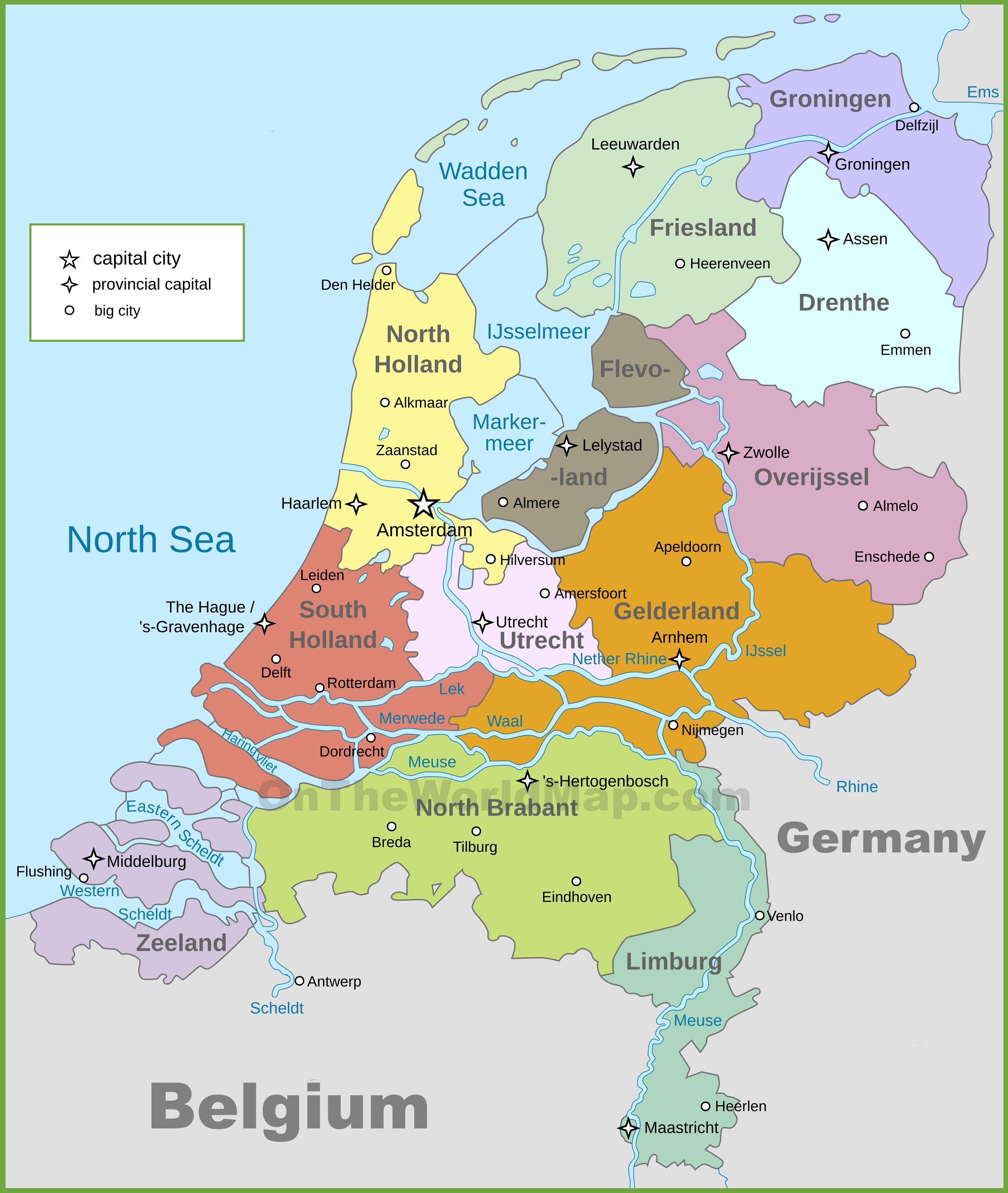 nizozemsko-politick-mapa-politick-mapa-nizozemska-z-padn-evropa